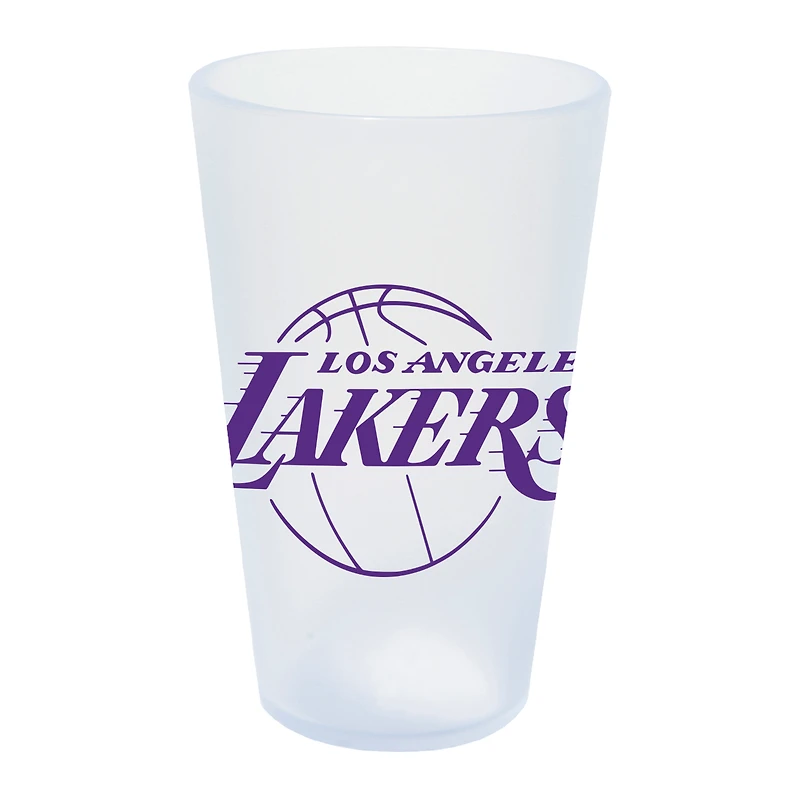WinCraft Los Angeles Lakers 16oz. Verre à pinte en silicone Icicle