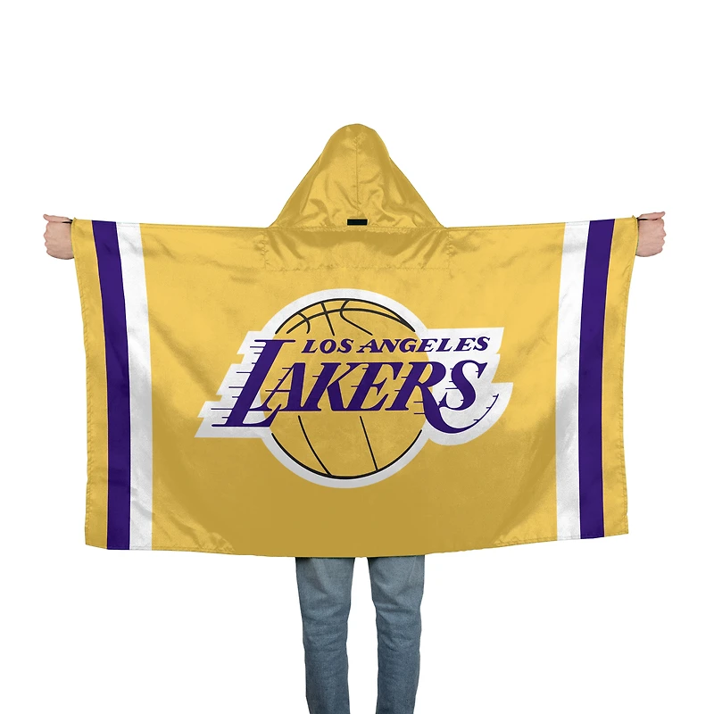Drapeau à capuche WinCraft Los Angeles Lakers 3' x 5'