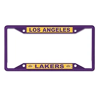 WinCraft Los Angeles Lakers Cadre de plaque d'immatriculation couleur chrome