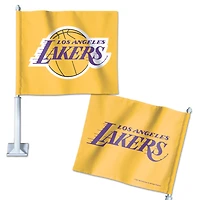 WinCraft Los Angeles Lakers Double-Sided Team Car Flag