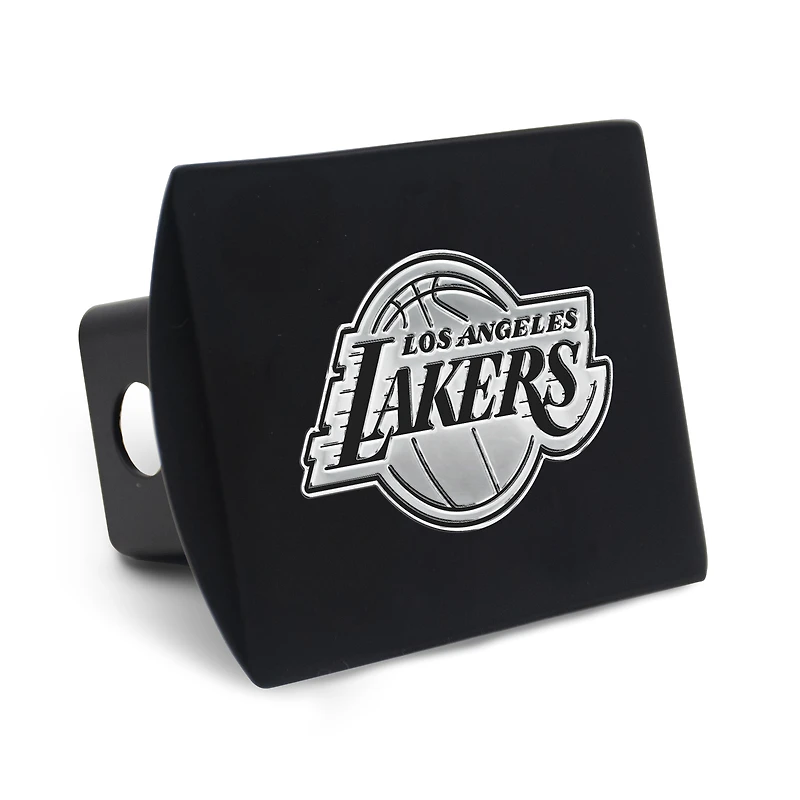 Housse d'attelage WinCraft Los Angeles Lakers Premium en métal chromé avec logo