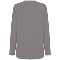 Women's Levelwear  Gray Los Angeles Lakers Mother's Day Beaudry Arched Pullover Sweatshirt