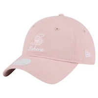 Women's New Era  Pink Los Angeles Lakers Gameday Preppy 9TWENTY Adjustable Hat