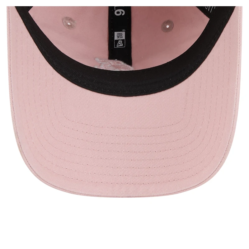 Women's New Era  Pink Los Angeles Lakers Gameday Preppy 9TWENTY Adjustable Hat