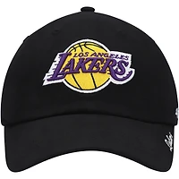 Casquette réglable avec logo Miata Clean Up des Los Angeles Lakers '47 pour femmes, noir