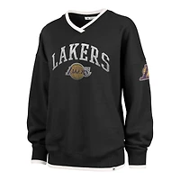 Sweat-shirt oversize noir Los Angeles Lakers Rise Wax Pack Daze '80s pour femme '47