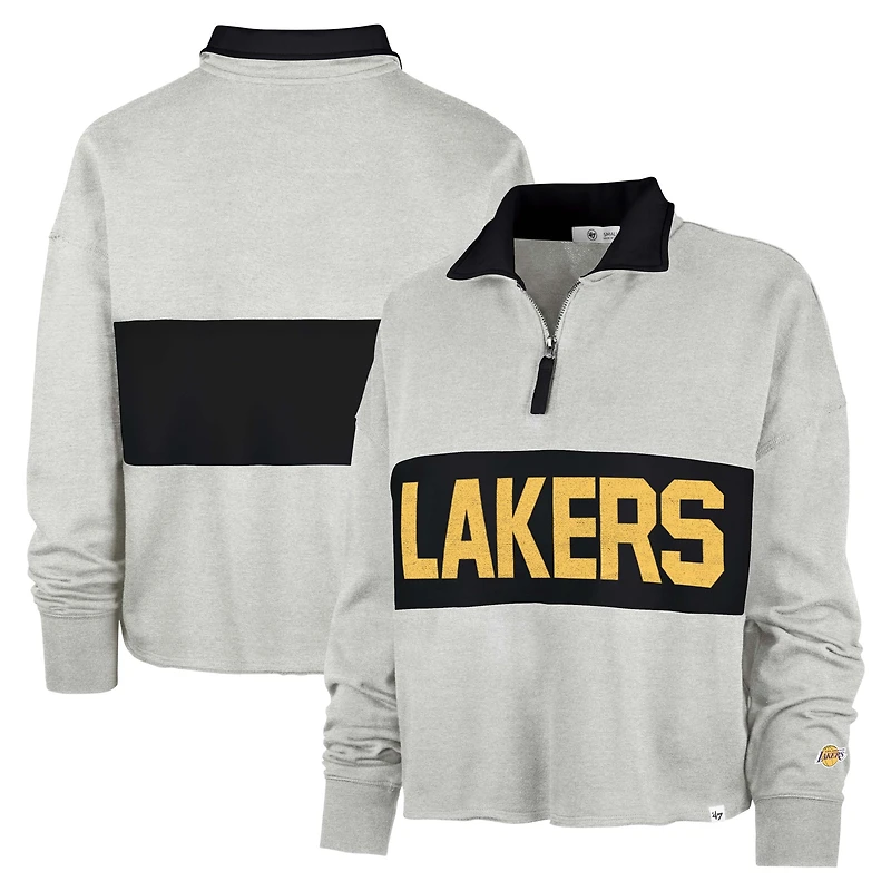 Veste '47 Heather Grey Los Angeles Lakers Breakthrough Remi pour femmes