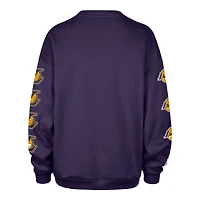 Sweat-shirt oversize violet Los Angeles Lakers '47 pour femme