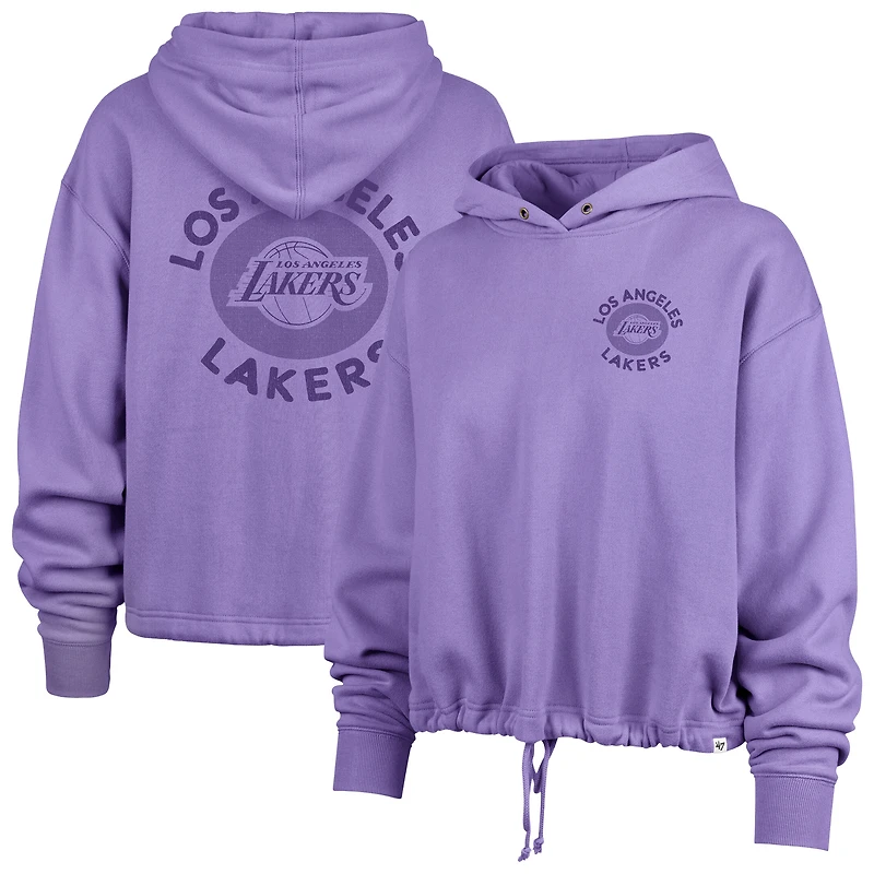 Sweat à capuche Venice violet Los Angeles Lakers '47 pour femme
