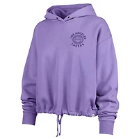Women's '47  Purple Los Angeles Lakers Luminance Dot Venice Hoodie