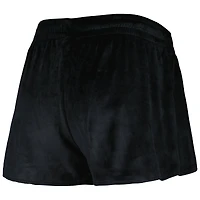 Ensemble de nuit Concepts Sport noir pour femme, haut et short Intermission des Los Angeles Lakers