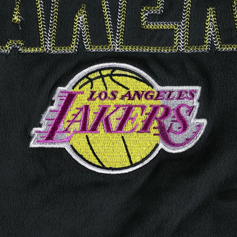 Ensemble de nuit Concepts Sport noir pour femme, haut et short Intermission des Los Angeles Lakers