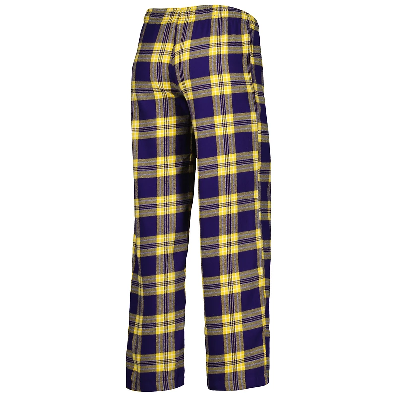 Women's Concepts Sport Purple/Gold Los Angeles Lakers Badge T-Shirt & Pajama Pants Sleep Set