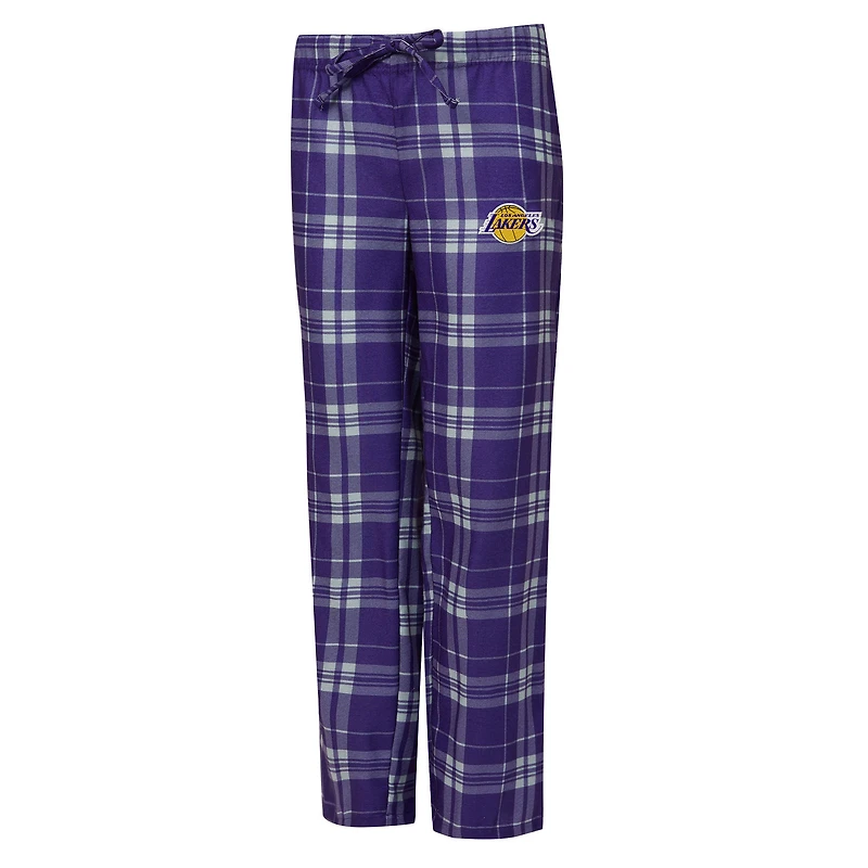 Women's Concepts Sport Purple/Heather Gray Los Angeles Lakers Regulate Tank & Pant Set