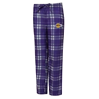 Women's Concepts Sport Purple/Heather Gray Los Angeles Lakers Regulate Tank & Pant Set