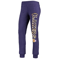 Women's Concepts Sport Purple Los Angeles Lakers Hoodie & Pants Sleep Set