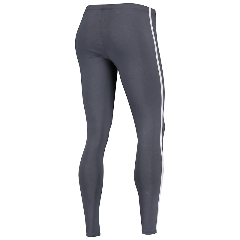 Women's Concepts Sport White/Charcoal Los Angeles Lakers Sonata T-Shirt & Leggings Set