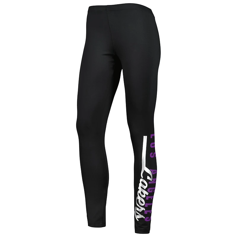 Legging Jump Shot Los Angeles Lakers G-III 4Her by Carl Banks noir pour femme