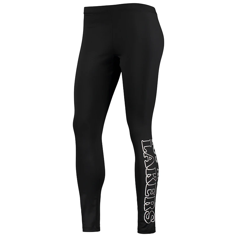 Leggings noirs G-III Sports by Carl Banks pour femmes, modèle Los Angeles Lakers Stadium