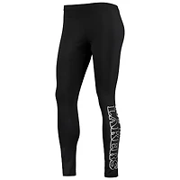 Leggings noirs G-III Sports by Carl Banks pour femmes, modèle Los Angeles Lakers Stadium