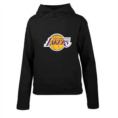 Sweat à capuche noir Evian Core des Los Angeles Lakers pour femme Levelwear
