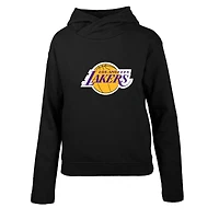 Sweat à capuche noir Evian Core des Los Angeles Lakers pour femme Levelwear