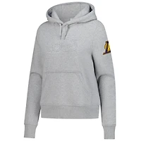 Women's Lolë  Gray Los Angeles Lakers Icon Pullover Hoodie