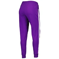 Ensemble pour femme Lusso Purple Los Angeles Lakers Maddie & Matildas Raglan Tri-Blend Sweat à capuche et pantalon de jogging