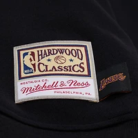 Sweat-shirt léger Mitchell & Ness Hardwood Classics Script noir pour femme, Los Angeles Lakers