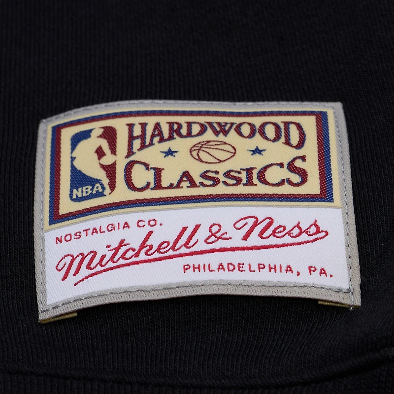 Women's Mitchell & Ness Black Los Angeles Lakers Premium Fleece Sweatshirt