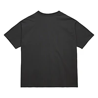 T-shirt boyfriend oversize Hardwood Classics des Los Angeles Lakers pour femme Mitchell & Ness anthracite