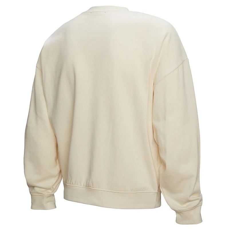 Women's Mitchell & Ness Gold Los Angeles Lakers Hardwood Classics Pullover Sweatshirt