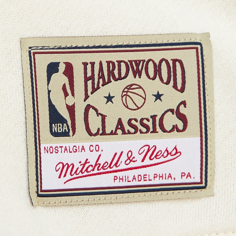Women's Mitchell & Ness Gold Los Angeles Lakers Hardwood Classics Pullover Sweatshirt