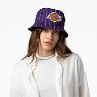 Women's Mitchell & Ness x DANNIJO  Purple Los Angeles Lakers Bucket Hat