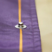 Women's Mitchell & Ness x DANNIJO  Purple Los Angeles Lakers Satin Full-Snap Jacket