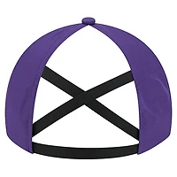 Casquette New Era violette pour femme Los Angeles Lakers 9FORTY Team Ponytail Flex