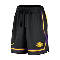 Women's Nike Black Los Angeles Lakers Courtside Fly Crossover Performance Short