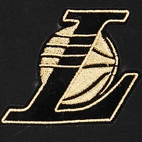 Women's Pro Standard Black Los Angeles Lakers Holiday Glam Boxy T-Shirt
