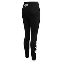 Women's Pro Standard Black Los Angeles Lakers Paint the City Tri-Blend Jersey Leggings