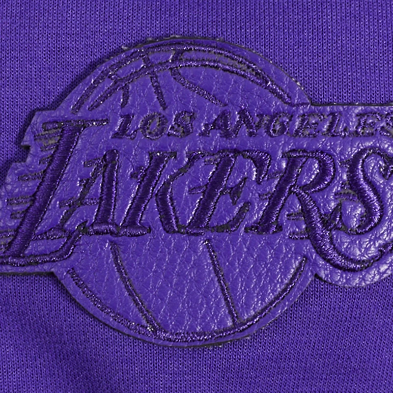 Women's Pro Standard Purple Los Angeles Lakers Triple Tonal Full-Zip Hoodie