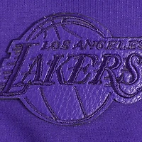 Women's Pro Standard Purple Los Angeles Lakers Triple Tonal Full-Zip Hoodie
