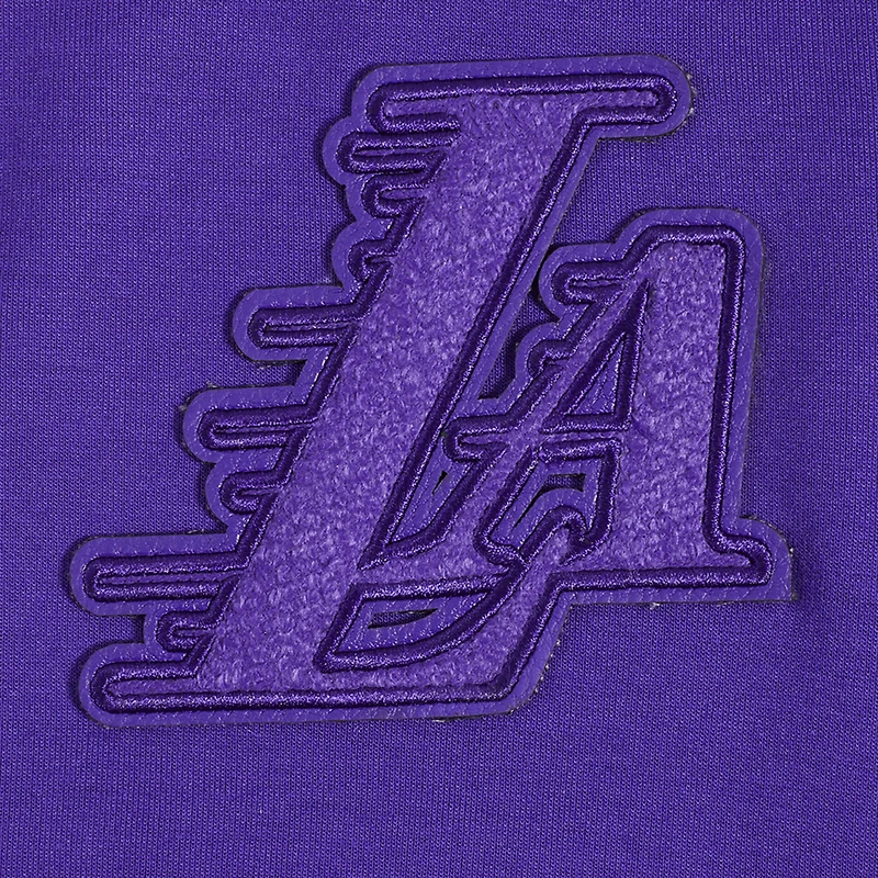 Women's Pro Standard Purple Los Angeles Lakers Triple Tonal Full-Zip Hoodie