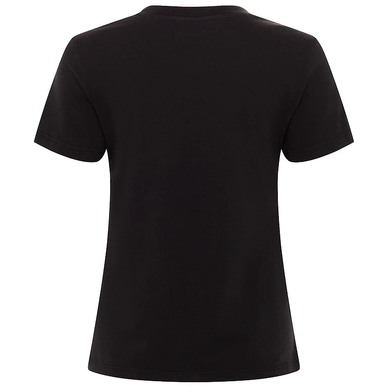 T-shirt Sportiqe noir pour femme, coupe boxy, Los Angeles Lakers, Arcadia