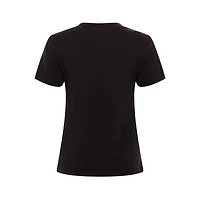 T-shirt Sportiqe Arcadia noir pour femme, Los Angeles Lakers