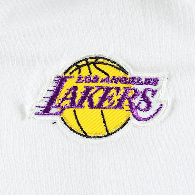 Women's Tommy Jeans Purple/White Los Angeles Lakers Ariel Pullover Sweatshirt