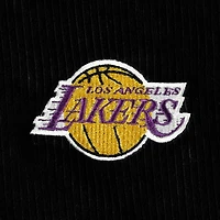 Sweat à capuche en velours End Line Los Angeles Lakers Touch noir pour femme