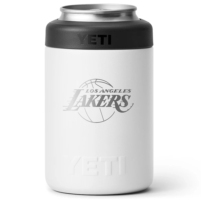 YETI White Los Angeles Lakers 12oz. Rambler Colster Can Cooler