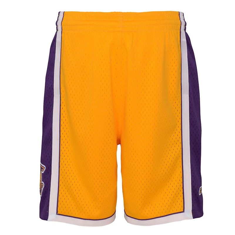 Short Swingman doré Mitchell & Ness pour jeunes des Los Angeles Lakers