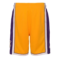 Short Swingman doré Mitchell & Ness pour jeunes des Los Angeles Lakers