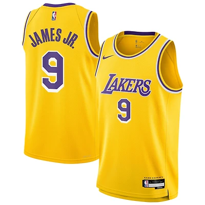 Maillot Nike Bronny James Jr. Swingman des Los Angeles Lakers pour jeunes - Édition Icon
